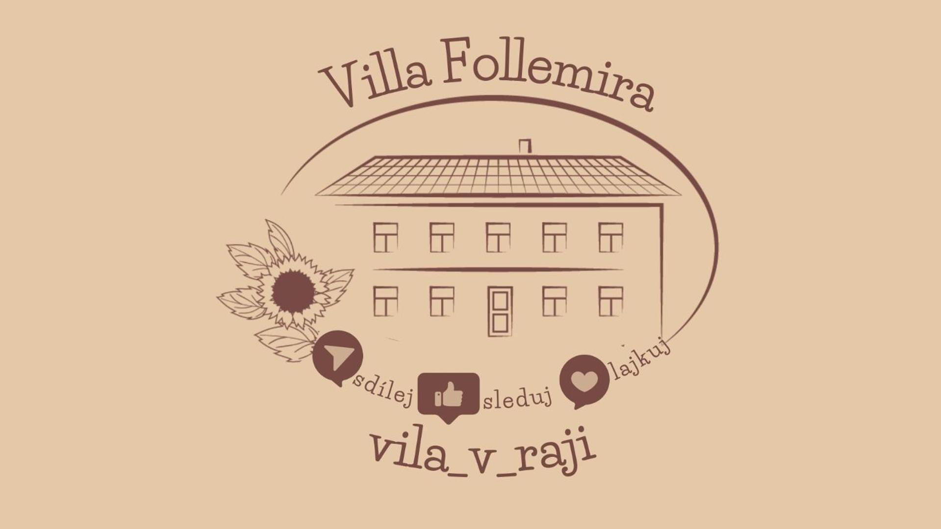 Villa Follemira Cz - Kitchen - Garden - Bike Storage Pencin 外观 照片